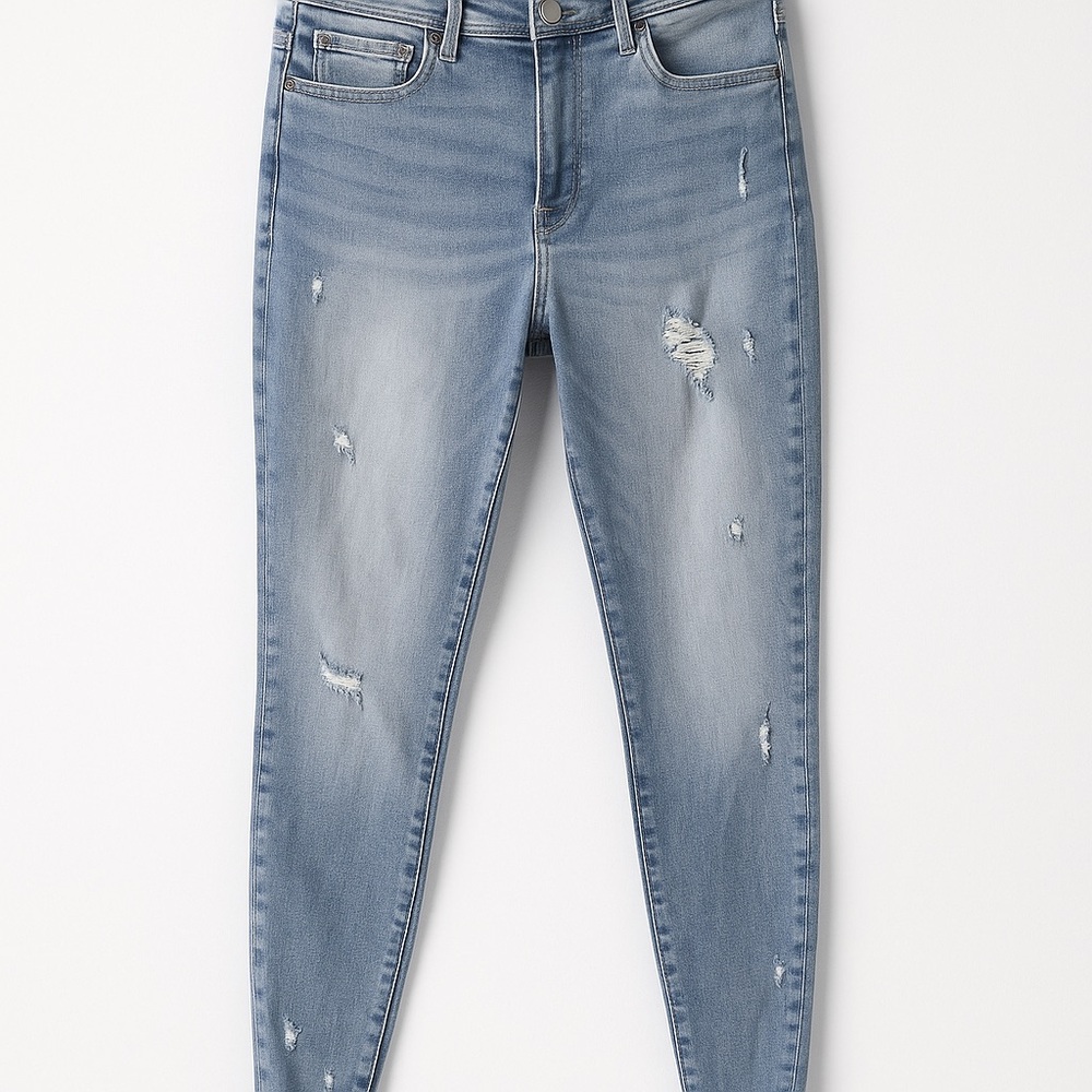 KanCan Light Blue Distressed Skinny Jeans